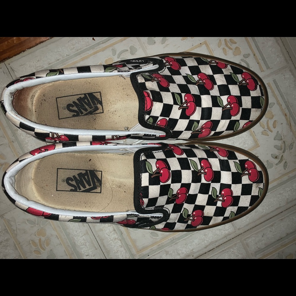Checkered Vans